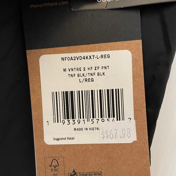 The North Face Men’s Venture 2 Half Zip Rain Pants NWT - Picture 9 of 13